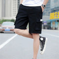 Fashion Men Trend Cargo Shorts Letter Print Pocket Summer | SAMAG