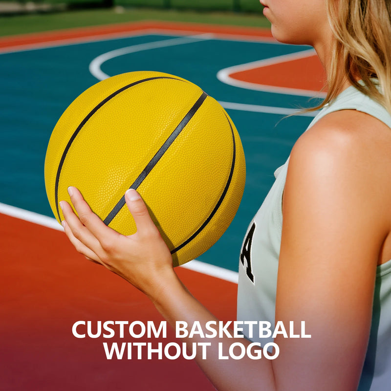Wear - resistant No Logos Game Training Basketball Official - View 2 | SAMAG