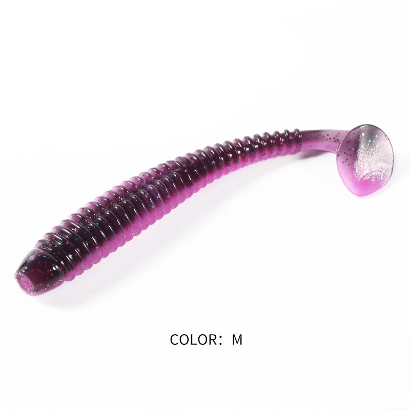 2023 Supercontinent Impact Ring Shad Fishing Lure Soft 20pcs 10pcs 6pcs Plastics Baits Swimbait Jigging Lure Artificial Baits