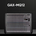 GAX-MQ12 Power Mixer Amplifier Professional Mixer 8-Channel Stage Audio 800W*2 With 99 DSP 7-Segment Equalizer Mixer