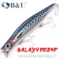 B&U Floating Minnow Jerkbait Lure Long Casting Lipless | SAMAG