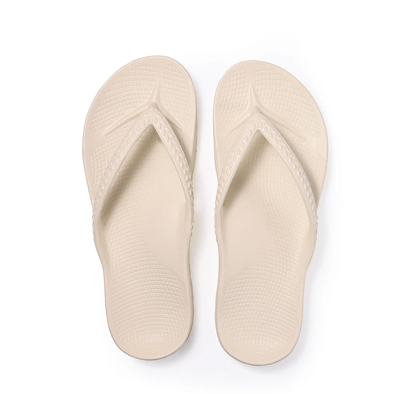 New Arch Support Women's Flip Flops Orthotic Sandals For Plantar Fasciitis Relief Summer Ladies Beach Sandals House Bath Slides