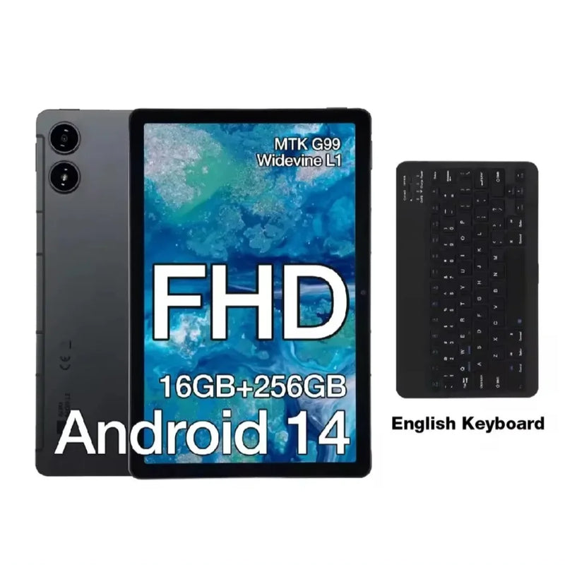 AGM Pad P2 Tablet 11" Fhd Display 480Nit Brightness, 8Gb+256Gb Mtk G99, 50Mp Camera, 7850Mah Battery, Widevine L1