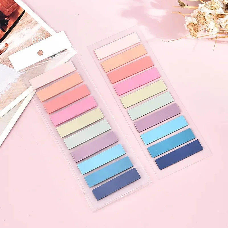 Self - Stick Notes, PET Waterproof Sticky Solid Color Plain - View 8 | SAMAG