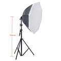 70cm Octagon Softbox Photography Lighting soft box With Tripod  Photo Studio Accessories Various Of Bulb