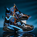 Unisex Basketball Shoes Cushioned Comfort Thick Soled Professional Sports Shoes 2025 New Fitness Basketball Boots for Men