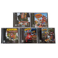 PS1 Crash Bandicoot Series Disc Copy Game Unlock Console Station1 Retro Optical Driver Video Game Parts
