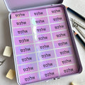 Laser Sticker Cartoon Name 30x13mm Waterproof Multicolour - View 6 | SAMAG