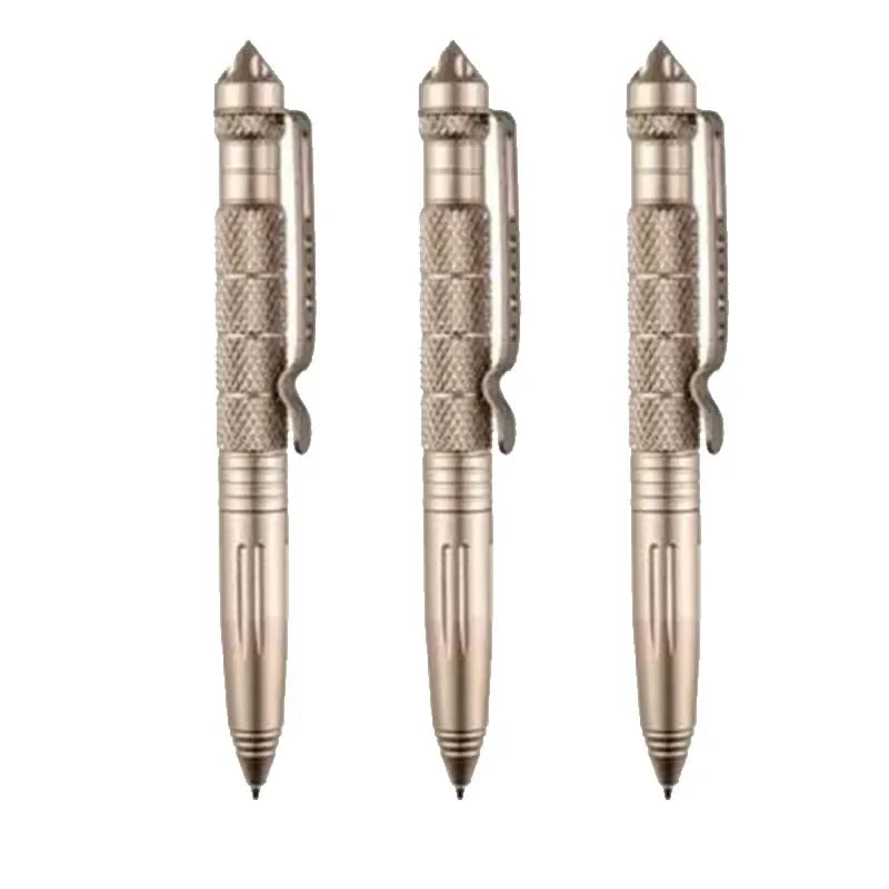 1-5PCS Multi Functional Tactical Pen High Quality Steel Anti Skid Portable Self Defense Pen Aluminum Glass Breaker Survival Tool