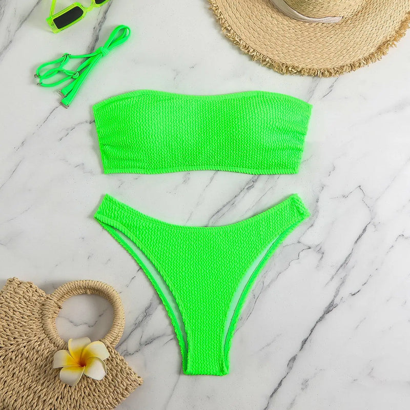 Sexy Women's Swimsuit Summer Bikini Two-piece Swimwear | SAMAG