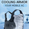 Cool Vest For Men Sleeveless Jacket Body Cooling Vests For Outdoor Construction Work Hiking Running Walking Camping Sports