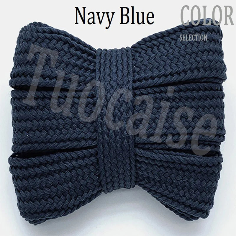 Flat Wide Shoelaces 2cm 1Pair Thick Soft Casual Sneakers Running Sports Shoe Laces 100/120/140/160CM Fashion Shoes Accessories