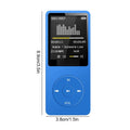 Bluetooth-compatible Mp3 Music Player Lossless Portable Fm Radio External Ultra-thin Student Sports Walkman Mp3 Player Recorder