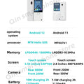 New Qin F22 Pro Smart Touch ScreenPhone Wifi 5G+3.5 Inch 4GB 64GB Add Google Store Android QinGlobal Version Mobile Phone