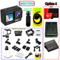 Action Camera 5K 4K60FPS  50MP 2" Touch Dual Screen 5X Zoom Wi-Fi EIS  170° DVR Webcam Wireless Mic 30M Waterproof Sport Camera