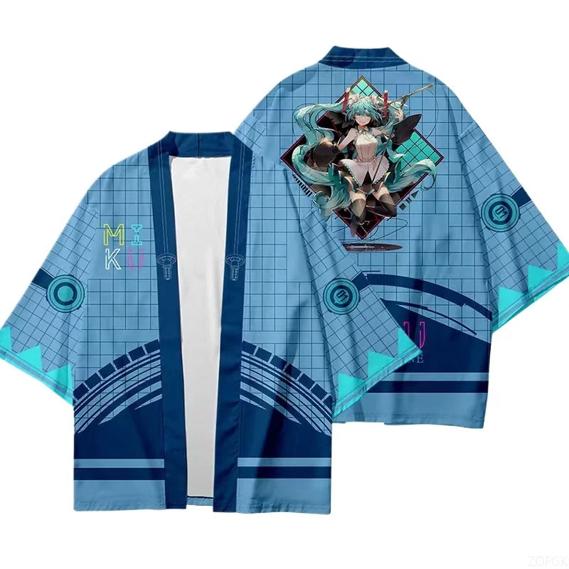 New 3D Printed Kimono Cape Cardigan Anime Chuyin Style | SAMAG