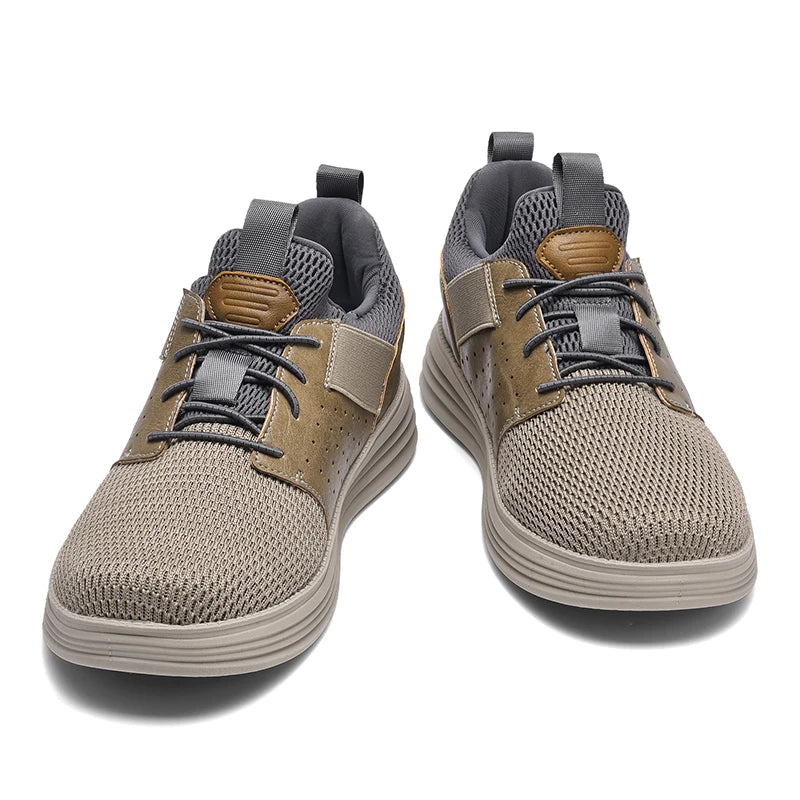 2026 New Men's Sneakers Fashion Casual Business Shoes Soft Sole Lightweight Comfortable Non Leather or Synthetic Upper
