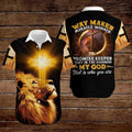 God Jesus Mary Hawaiian Shirts For Men's Crucified | SAMAG