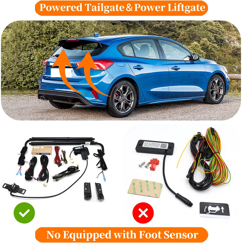 Car Powered Tailgate system for Ford Focus 3 Mk3 C346 Hatchback 2011-2019 Automatic Electric Power Tailgate Tail Gate Lift kit
