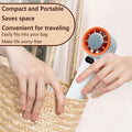MIJIA Portable Fan Handheld 120 Speed Mini Bladeless Desktop Fan Rechargeable Instant Cooling With Ice Mode For Men Women NEW