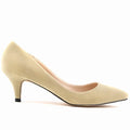 Spring and Autumn 2026 Women Pumps 5cm High Heels Solid Color Breathable Rubber Non Slip Sole Latex Insole Work Wedding Shoes