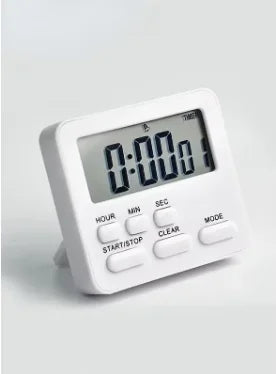 Digital Display Cooking Alarm Clock Kitchen Timer Sleep Stopwatch Clock House Countdown Kids Student Learning Time Manager