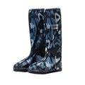 High Summer Work Male Shoes Print Mud Fashion On Offer Waterproof and Non-slip Wear-resistant Plastic Low-heel Men's Rain Boots