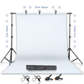 Background Stand Kit Support Frame System Backdrops  Adjustable Stand for Photography Photo Studio Chromakey Green Screen Frame