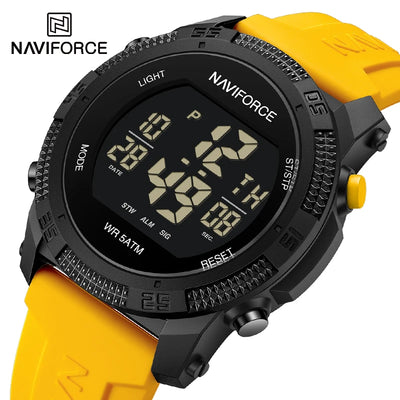 New Original Men Electronic Watches Simple Trend Wild Silicone Strap Wristwatches for Man 5ATM Waterproof Sports | SAMAG