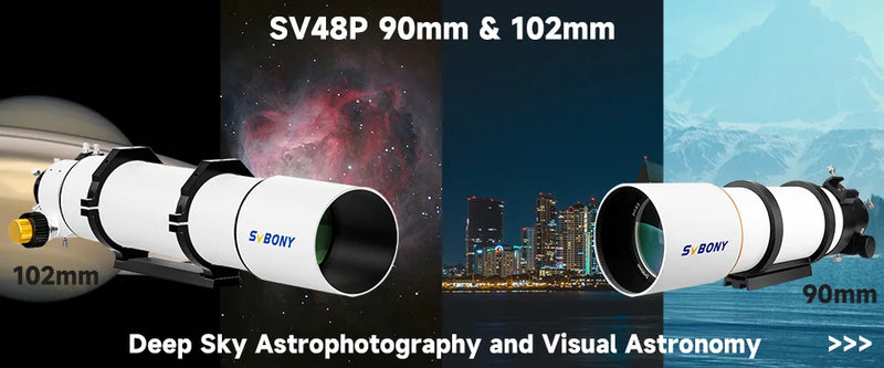 Svbony Telescope Eyepieces 1.25" 68° Eyepiece Planetary Eyepiece UWA 6mm/9mm/15mm/20mm Eyepiece for Astronomical Telescope