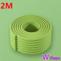 2M Baby Safety Soft Anti-Collision Foam Strip Home Table Corner Protector Tape Table Edge Protector for Baby Protection Products