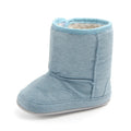Baby Girl Boy Snow Booties Winter Solid Six Colors Warm Plush Soft Sole Non-slip High Quality Toddler Shoes First Walkers MJ0407