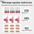 HXL Freezer Large Capacity Frozen Display Refrigerated Fresh-keeping Glass Horizontal Ice Cream Cabinet