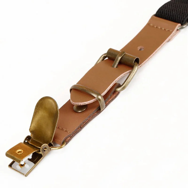 Suspenders for Boys Girls 2cm Y - back 3 Clips Adjustable Elastic Trouser Braces Belt for Kids Fashion - Visuel 6 | SAMAG