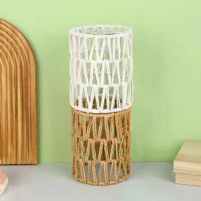 Garden Decor with Handcrafted Boho Woven Paper Rope | SAMAG