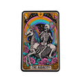 Skeleton Tarot Iron On Patch Clothes Patch For Clothing ADHD Embroidered Patch Garment Apparel Accessories Sewing Stickers