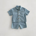 MILANCEL Kids Clothing Set Denim Girls Clothes Suit Shirt - View 5 | SAMAG