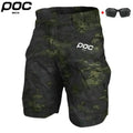 MOTO POC MTB Shorts Men's Mountain Bicycle Short Offroad DH Motorcycle Bike 2025 Outdoor Sports Quick Dry Downhill Short Pants
