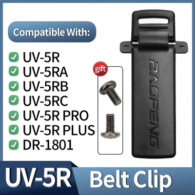 Baofeng UV-5R Belt Clip with Screrws For UV-5RA UV-5RE | SAMAG