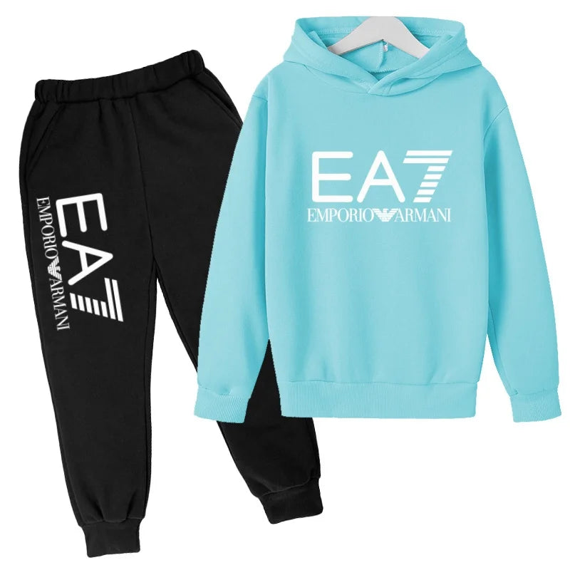 Kids Autumn Winter Hoodie Boy Girl 3-12Yrs Letter Print | SAMAG