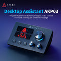 AJAZZ AKP03E/153E Programmable Macro Keyboard  Mechanical Gaming Keyboard Custom Button Mini Keyboard For Multiple Scenario