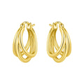 Orstarry S925 Sterling Silver 18k Gold Modern Square Earrings Hoop Earrings For Women Jewelry Original Trendy Anniversary Gifts