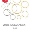 New Fashion 10pcs 25mm Inner Size Multi Colors Plated Classic Simple Style Cabochon Base Setting Charms Pendant