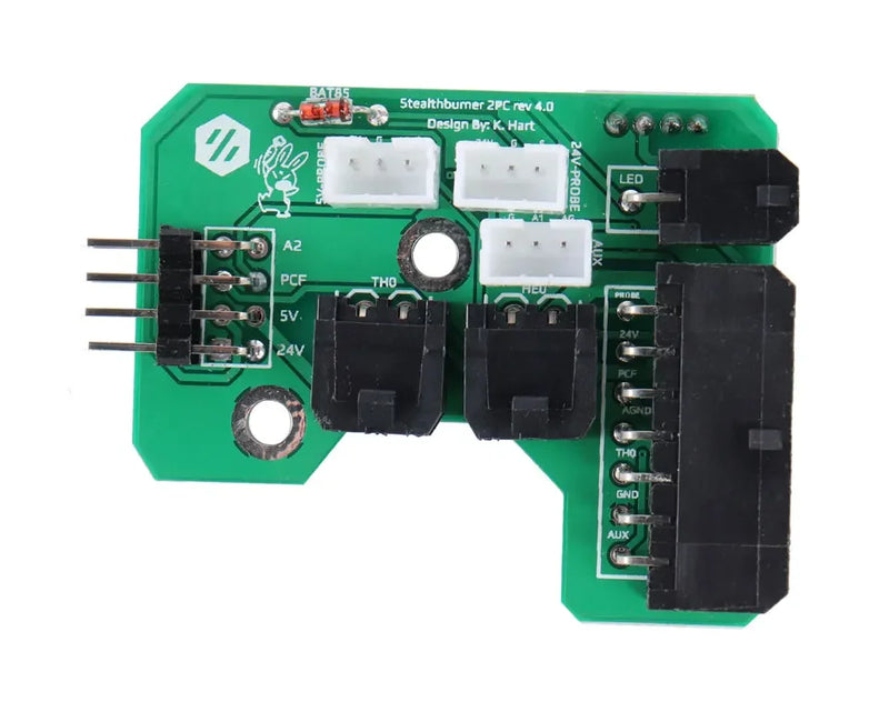 Blurolls Voron 2.4 R2 Trident Stealthburner 2PCS Rev4.0 Extruder Toolhead PCB Compatiable Voron Tap PTFE wire Designed by Hartk