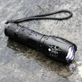 Mini Portable Rechargeable LED Flashlight XP-G Q5 Zoomable Torch Lantern with 3 Lighting Modes for Camping