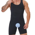 Seamless Men's Full Body Shaper Compression Bodysuit Boxer Shorts For Tummy Control ,Back Support Shapewear Fits 300 Pounds