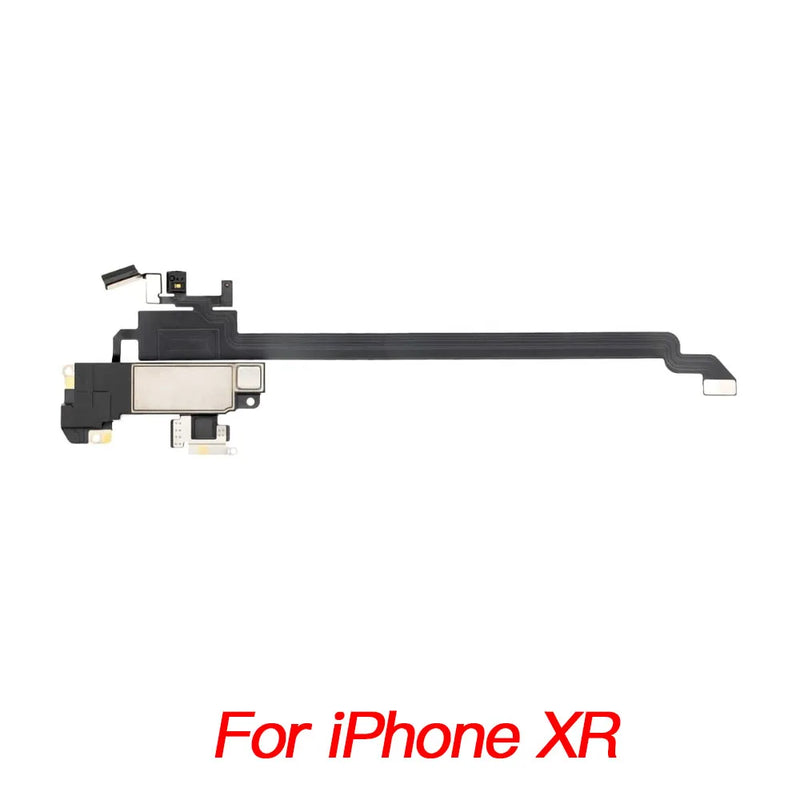 Ear Speaker With Microphone Flex Cable For iPhone X XR XS 11 12 Mini Pro Max Earpiece Incl Light Sensor Flex Replacement
