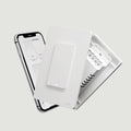 MOES Tuya Wi-Fi Smart Light Switch US Single Pole Push Button Wall Switch Work With Alexa Google Home Neutral Wire Required