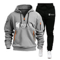 Autumn and Winter Men's casual set, a fashionable outdoor hiking windproof and warm hoodie and pants 2 - View 7 | SAMAG