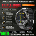New 1400mAh Battery Sports Smart Watch 1.7” SOS+Flashlight Exercise Record Bluetooth Call Waterproof Health Watch For Android iO